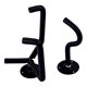 thumbnail image 5 of unbranded 2Ud Soporte De Pared Para Guitarra En Metal Negro Para Colgar Instrumentos De Cuerda Con Instalación Fácil, 5 of 8