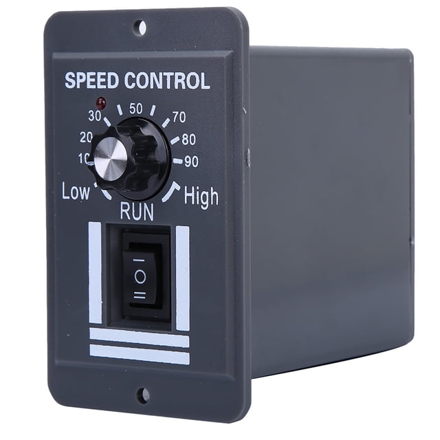 Controlador de velocidad del motor - DC 12-60V 40A PWM Controlador de velocidad del motor del cepillo CW CCW Interruptor reversible
