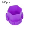 thumbnail image 2 of Tazas de tinta para tatuajes, 200 piezas Tazas de tinta para tatuajes Soporte para tinta para tatuajes Tazas de tinta para tatuajes de plástico Los mejores materiales, 2 of 9
