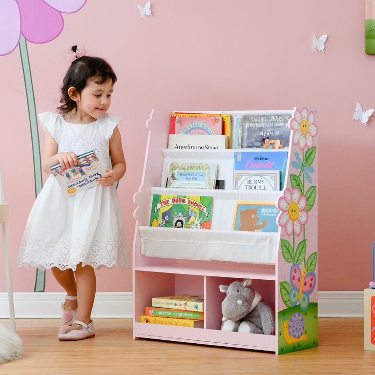 Fantasy Fields Magic Garden Kids Wooden Display Book Rack with