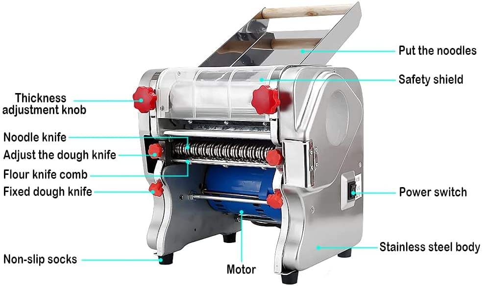 Mini Professional Pasta Maker Machine Hand Crank Bake Roller Spaghetti  Noddle Maker Pasta Cutter For Kitchen Aid Mixer From Amllrf, $96.1
