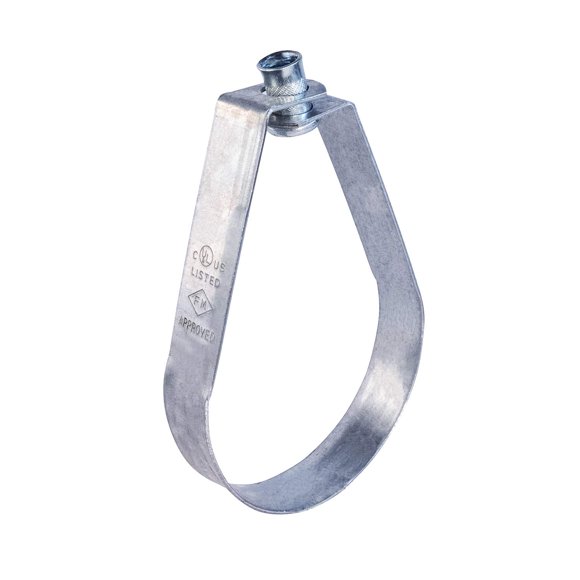Soporte para tubería HIGHCRAFT ITSO-HQ04 de acero pregalvanizado de 10 cm