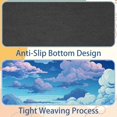 thumbnail image 4 of Cloud Square Desk Mat Mousepad, 8.3x9.8 Inch Non-Slip Rubber Bottom, Printed Gaming Mousepad for Office and Gaming, 4 of 6