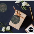 thumbnail image 5 of Inkdotpot 50 Pack Real Rose Gold Foil Paper Tag Hugs & Kisses From The Wedding Favor Hang Tag, 5 of 6