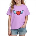 thumbnail image 2 of hengsof Children's Basic Short Sleeve Base T-shirt, 2 of 3