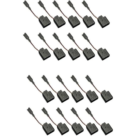 10 Pairs Carbon Brushes Compatible with DeWalt Grinder Motor Power Tools, Replaces 650916-01 D28402