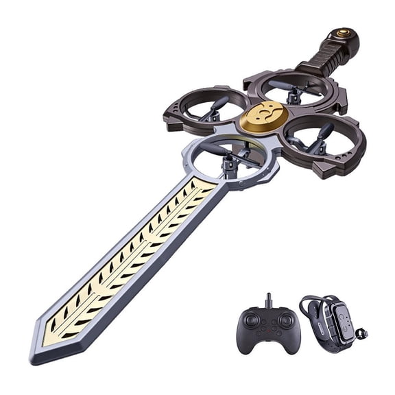Flying Sword RC Gliders with Autopilot,2025 Remote Flying Sword& 3-Speed Stunt (Hand Controller Remote-Controlled Mode)