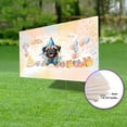 thumbnail image 3 of Watercolor Pug Happy Birthday Celebration Balloons Gift Party Yard Sign Dog Lover Gifts Outdoor Home Lawn Garden Porch Decor - 00028, 3 of 5