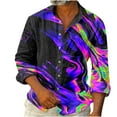 thumbnail image 1 of Camisa de Blusa de Manga Larga Con Estampado de Moda de Primavera Y Otoño Para Hombre Odeerbi ODB-6, 1 of 3