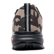 Kricely Men's Trail Running Shoes Fashion Hiking Sneakers for Men Camo Tennis Cross Training Shoe Mens Casual Outdoor Walking Footwear Camouflage Size 9.5