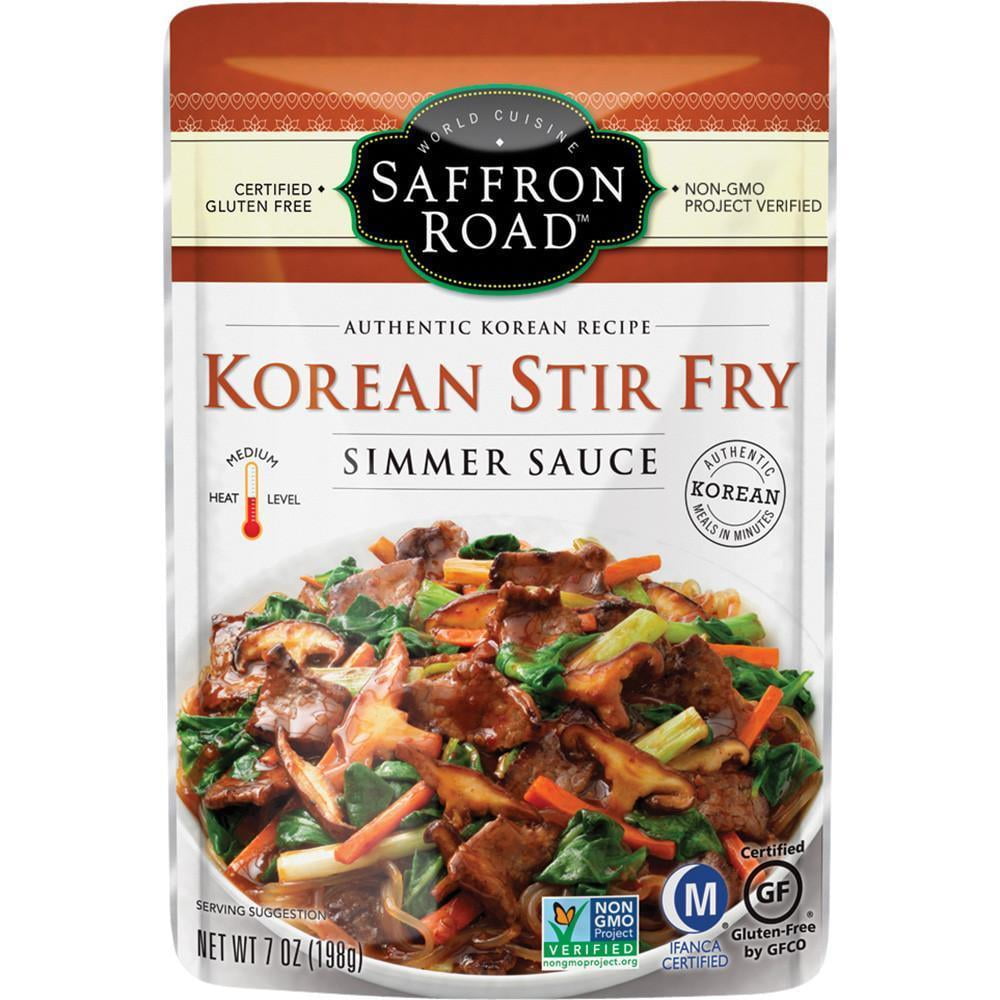 SAFFRON ROAD KOREAN STIR FRY SIMMER SAUCE, 7 OZ (Pack of 8) Walmart Canada