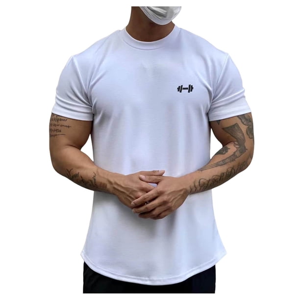 Camisetas Para Hombre, Primavera Y Verano, Con Estampado Completo, Manga Corta, Cuello Redondo, Tendencia De Moda, Camisa De Fondo