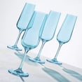 thumbnail image 2 of sheer-light-blue-flute-set-of-4, 2 of 3