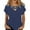 Navy, variant on Yigetop Criss Cross Tops for Women Womens Summer Tops Short Sleeve Shirts V Neck Tshirts Loose Casual Tunic Blouses Tees Tshirts Shirts for Women Navy XL