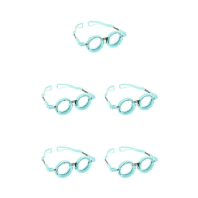 maskred Adult Optical Trial Lens Frame Eyeglasses Optometry Optician Tool Optic Blue 56mm 5Set