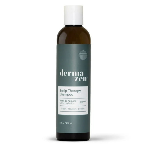 Dermazen Cleansing Scalp Therapy Shampoo for Seborrheic Dermatitis, Reduce Flakes, Soothe Itching, and Improve Scalp Health
