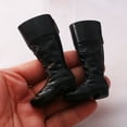 thumbnail image 3 of Ayyufe 1 Pair Mini Boots Cute Decorative PVC 1:12 Miniature Rain Boots Dollhouse Accessories Scene Props, 3 of 7