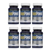 American BioSciences ImmPower, AHCC Mushroom Extract Immune System Support - Immune Support Supplement for Adults - Supports Cytokine Function - 30 Vegetarian Capsules, 500mg/Capsule (6 Pack)