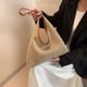 thumbnail image 2 of Bolso Paja Hecho A Mano Tejido para Mujer Con Asa Superior Gran Capacidad, 2 of 9