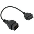thumbnail image 2 of Car Diagnostic Cable, Diagnostic Adapter, OBD2 Connector Car Cable 12 Pin To 16 Pin Adapter Car Cable for Car Diagnostic, 2 of 7