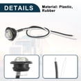 thumbnail image 4 of Luces de Marcador Redondas LED para Remolques de Camiones 24V de Unique Bargains, Plástico Impermeable, 10 Pcs, 4 of 7