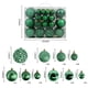 thumbnail image 3 of Ganfancp 50Pcs Christmas Ball Ornaments Christmas Tree Decoration Holiday Multiple Styles Ornaments For Christmas Trees Party Ball Decoration Ofertas Flash 1X Bolas de Navidad de Plástico Pack de 50, 3 of 4
