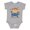 AC-Heather Grey, variant on Inktastic Monkey Girl 1st Hanukkah Girls Baby Bodysuit