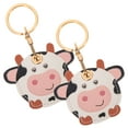 thumbnail image 2 of 2 Pcs Porte-Clés Multifonction à Motif de Dessin Animé, Housse Résistante à l'Usure Compatible avec Apple Airtag, 2 of 8