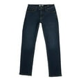 thumbnail image 6 of IZOD Men’s Straight Fit Classic 5-Pocket Style Jean (Dark Blue, 32W x 34L), 6 of 7