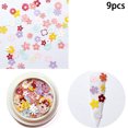 thumbnail image 2 of 9PCS Nail Art Color Flor Hoja de pulpa de madera Mixed Nail Jewelry-NDO-436-06 MFZFUKR CPB-DE-LYY425-6, 2 of 5