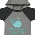 thumbnail image 4 of Inktastic My Aunt and Uncle Love Me Whale Boys or Girls Baby Bodysuit, 4 of 5