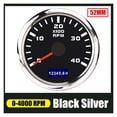 thumbnail image 1 of 6000 RPM Tachometer 52mm Pointer 4000 RPM Tacho Meter Gauge With Red Backlight For Car Boat Marine Yacht RV 9-30V ,Wide Applicability, 1 of 7