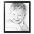 thumbnail image 2 of ArtToFrames 21" x 25" Black Satin Picture Frame, 21x25 inch Black MDF Poster Frame (WOM-5180), 2 of 8