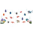 thumbnail image 1 of Unique Bargains Salon Art Décor PVC Poisson Étoile de Mer Motif Autocollant Mural Decal Mural, 1 of 4