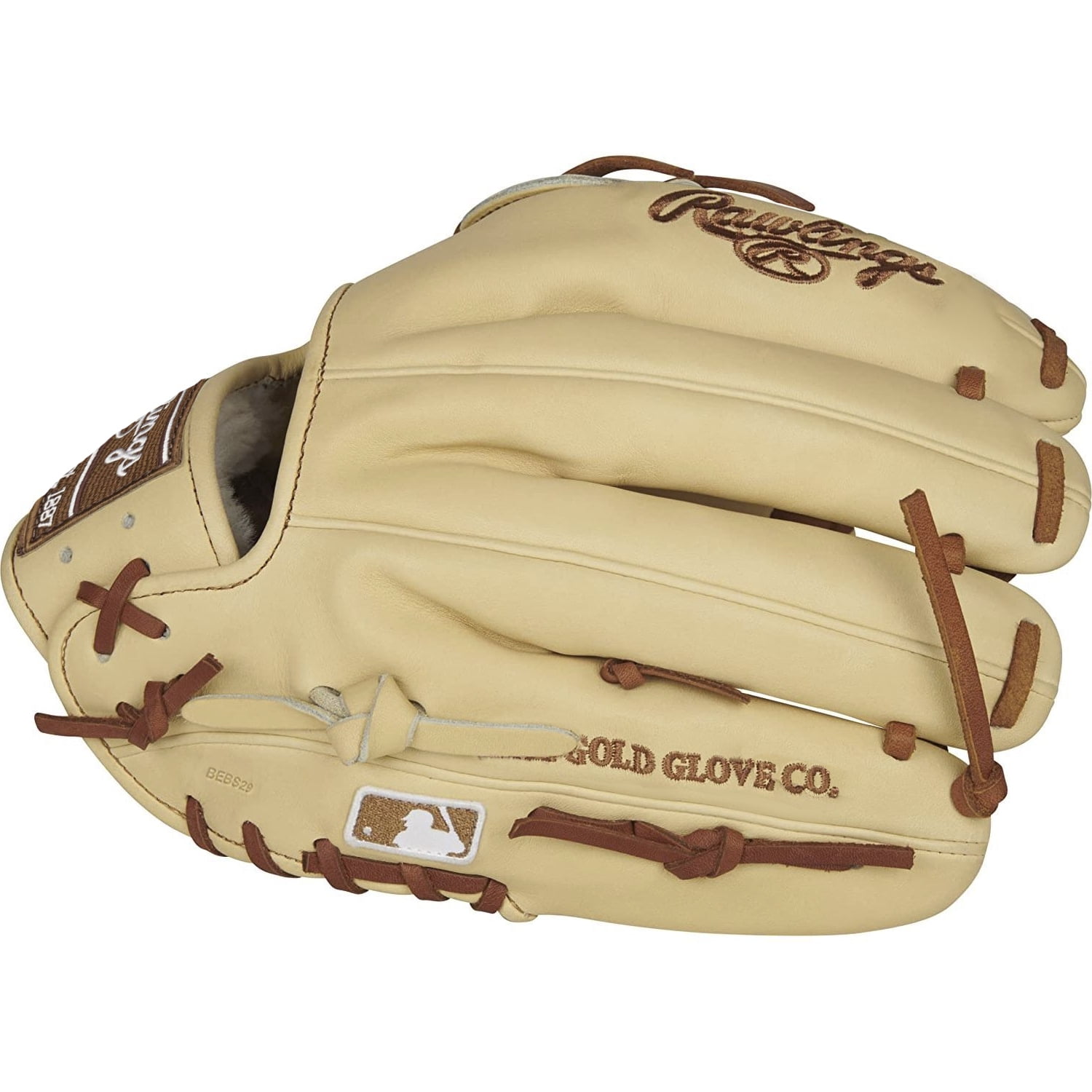 Rawlings Pro Preferred 11.50 Infield/Pitcher baseball Glove Left Hand  Throw Blonde, Blue Welting