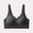 Black, variant on Ovbmpzd Seamless Everyday Seamless Bras for Women No Underwire V-Neck Full Coverage Purple Wireless Bras Soft Support Sleep Comfy T-Shirts Bras,XL
