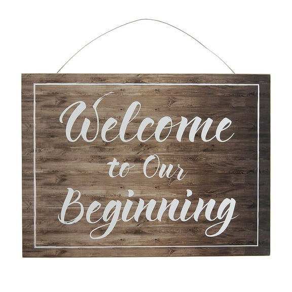 Fun Express Welcome to Our Beginning Sign