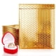 thumbnail image 1 of Pack de 10 Sobres Burbuja Metálicos Dorados 8.5″ x 13″ Estilo Reforzado con Acolchado Interior y Cierre Autoadhesivo, 1 of 8