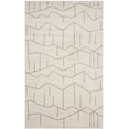 thumbnail image 2 of Safavieh Amherst Darell Geometric Area Rug, Ivory/Gray, 5'3" x 8', 2 of 7