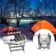thumbnail image 5 of Advancent Estufa de leña plegable de acero inoxidable, , senderismo, pesca, parrilla para barbacoa, utensilios de cocina, parrilla para fogata Estufas de camping, 5 of 6