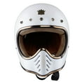 thumbnail image 2 of Royal H01 Full Face Motorcycle Helmet DOT Approved Motorcycle Helmet Size L White, 2 of 7