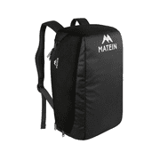 Matein Men's Black 45L Convertible Duffle Bag Carry-On Travel Laptop Backpack