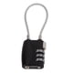 thumbnail image 2 of Candado con cable con contraseña, candado con cable, candado de combinación aprobado por la TSA, candado de seguridad probado profesionalmente, 2 of 9