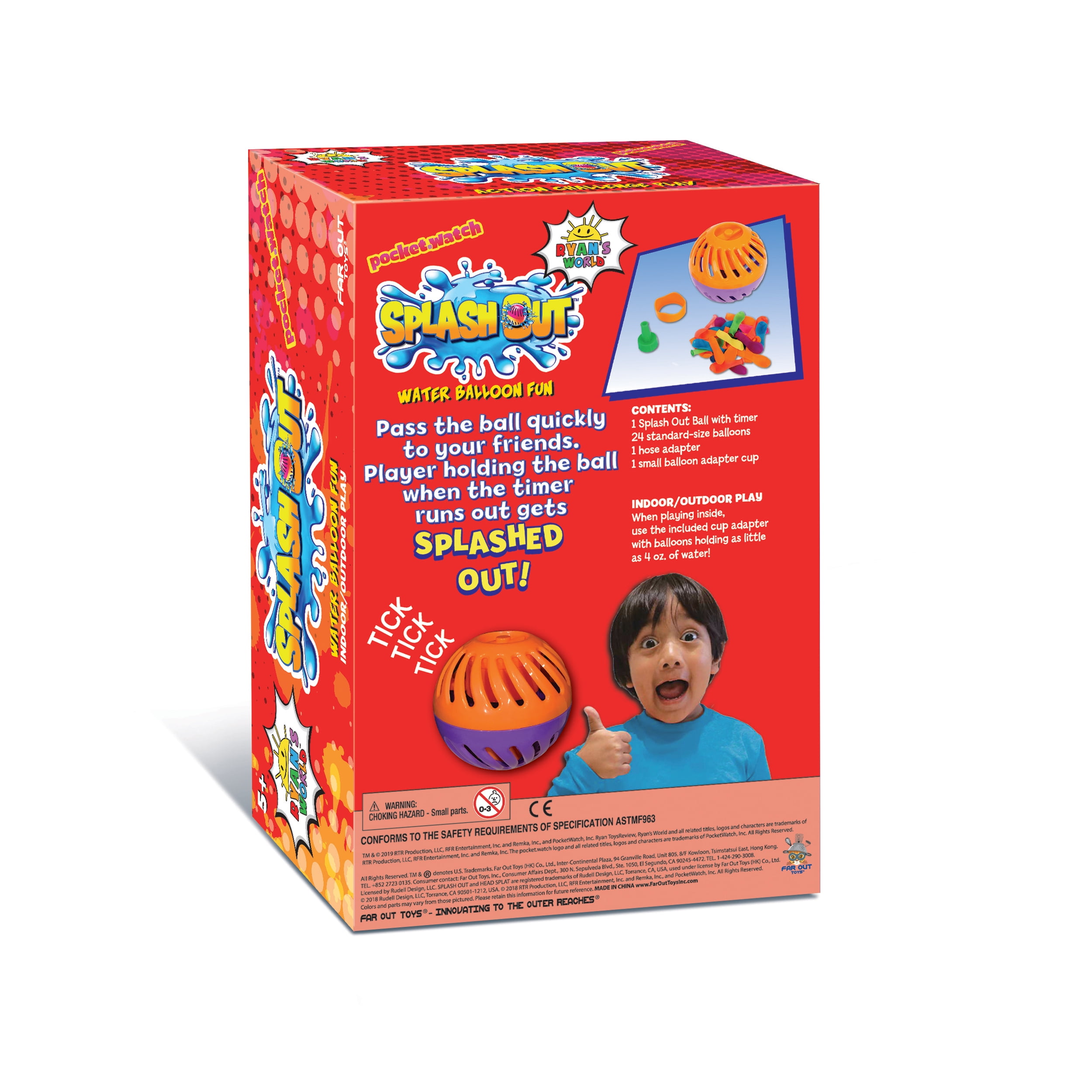 Ryan's world store splash out