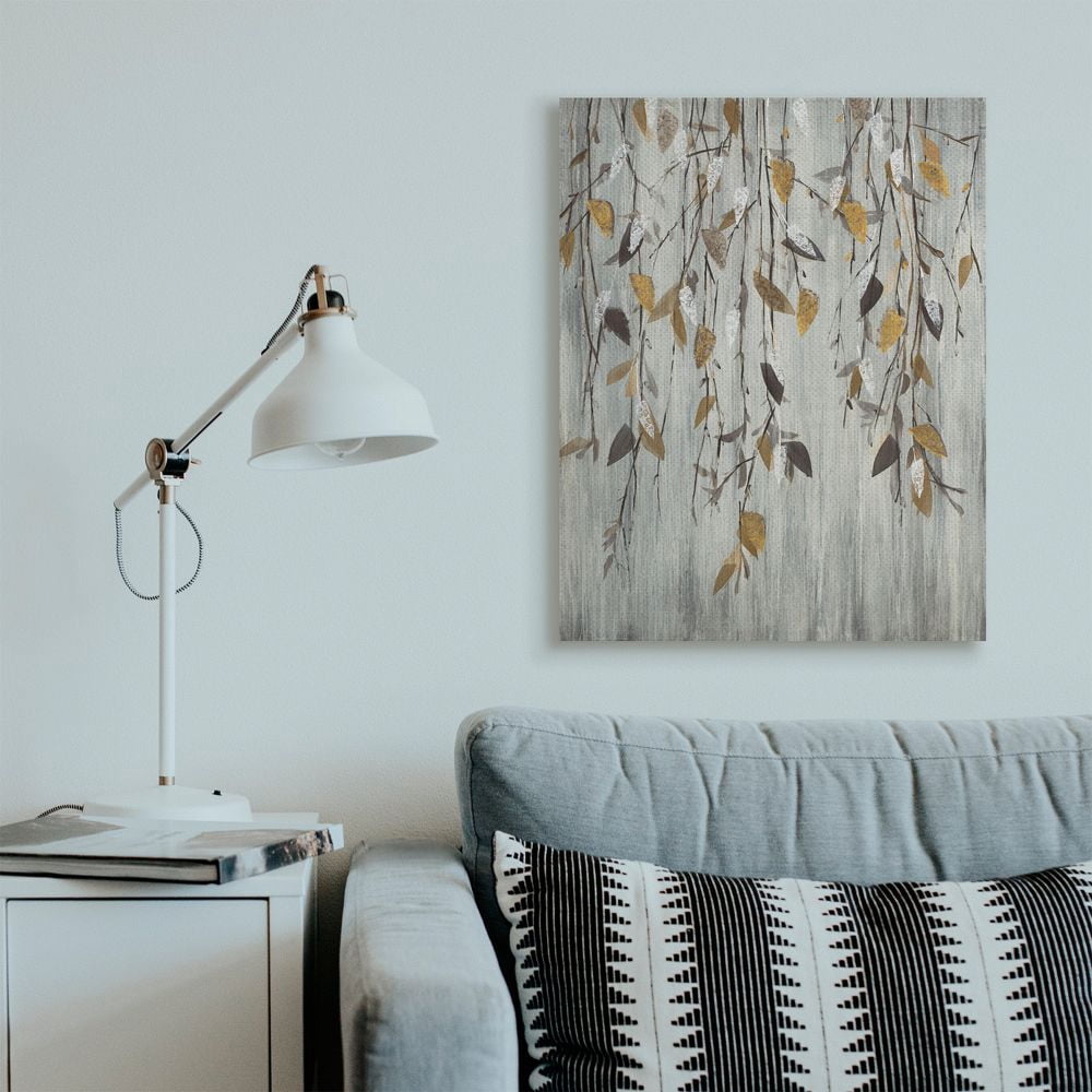 Stupell Industries Rustic Forest Vine Landscape Brown Grey Country Painting Canvas Wall Art Design by Liz Jardine, 30" x 40"