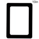 thumbnail image 1 of Adhesivo para marco de pared de fotos, marco de fotos de PVC de 2 capas, adhesivo extraíble para arte fotográfico para el refrigerador de la sala de estar, negro, 10 " kenally LF0072-18B, 1 of 6