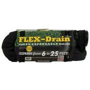 Flex Drain 51510 25' Perforated FLEX-Drain® With Sock