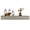 Gray#6, variant on Indoor Fireplaces 60" Rustic Wood Fireplace Mantel,Wall-Mounted & Floating Shelf for Home Decor,Gas Indoor Fireplaces