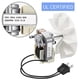 thumbnail image 5 of Bathroom Ventilation Exhaust Fan Motor Replacement Electric Motor Kit Compatible for 50CFM 120V US Plug, 5 of 5