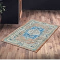 thumbnail image 2 of Floral Rug, Gift Rugs, Bathroom Rugs, Floor Rugs, Blue Rugs, Moroccan Design Rugs, Medallion Rugs, Large Rug, Bedroom Rugs, Turkish Rug, 5.9'x9.2' - 180x280 cm, 2 of 8
